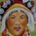 nomadenvrouw uit Tibet